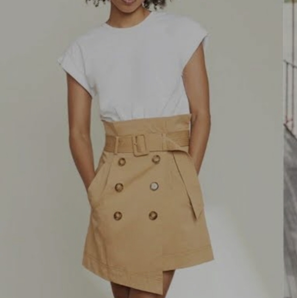 Veronica beard Melany mix media dress